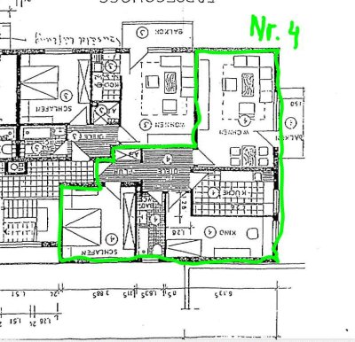3-Zimmer Erdgeschosswohnung*Balkon *PROVISIONFREI*