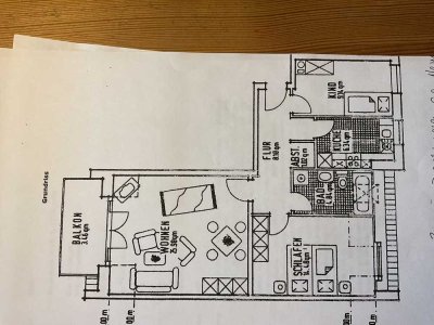 Ansprechende und neuwertige 3-Zimmer-Dachgeschosswohnung mit geh. Innenausstattung mit EBK in Mölln