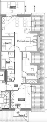 Neubau: Exklusive 3-Zimmer-Wohnung mit Südbalkon und Waldblick in Korschenbroich-Pesch