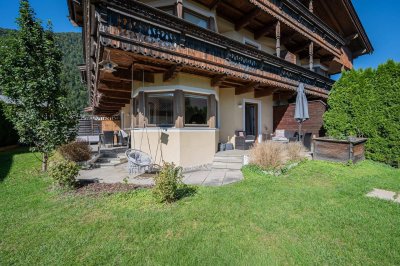 Exklusive Gartenwohnung mit großem Wohnbereich &amp; Südwestgarten in Kirchdorf i. Tirol