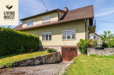 Gepflegte Doppelhaushälfte mit 887 m² Grundstück &amp; zusätzlichem Nebengebäude