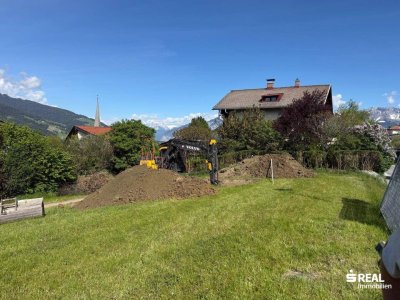 Los geht´s! Baustart in Patsch