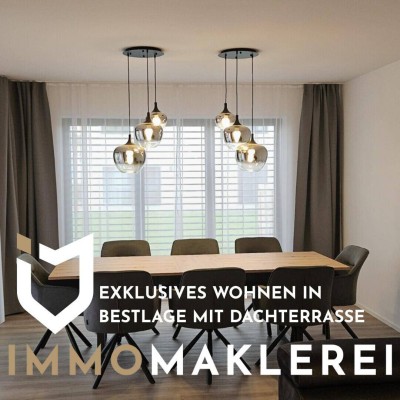 EXKLUSIVES WOHNEN IN BESTLAGE – PREMIUM-DOPPELHAUSHÄLFTE MIT DACHTERRASSE !