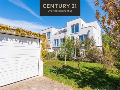 A+ Effizienz trifft Urbanität: REH mit Dachterrasse und Garage in Top-Lage 350m zum Großen Garten