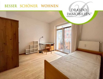 WG-Zimmer mit Balkon in UKE-Nähe zu vermieten