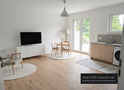 Moderne 2-Zimmer-Wohnung im Neubau mit Terrasse & Garten - Erstbezug ab 03/2026