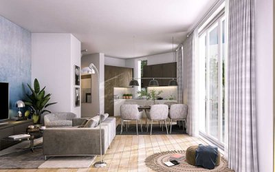 Entspannen im eigenen Garten – Hochwertige 3-Zimmer-Wohnung mit sonniger Terrasse