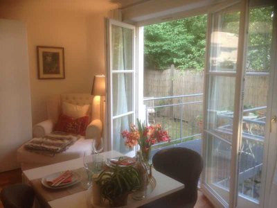 Stilvoll schicke 1-Zimmer-EG-Wohnung All.inkl. in Ottobrunn