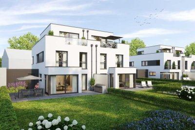 **DHH mit Staffelgeschoss**  NEU und individuell auf großzügigem Grundstück in Höntrop