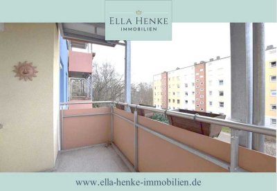 Sonnige 3-Zimmer-Wohnung mit Balkon und Einbauküche in ruhiger, stadtnaher Lage von Lebenstedt.