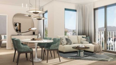 *Aktionspreis* Besonderes Wohnglück im Villenviertel: 4-Zi. im Neubau EH-40 mit QNG, in Rheinnähe!