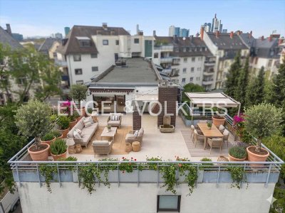 Großzügige Vier-Zimmer-Wohnung mit Dachterrasse in Frankfurt-Sachsenhausen