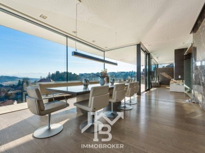 Moderne Architekten-Villa mit Panoramablick