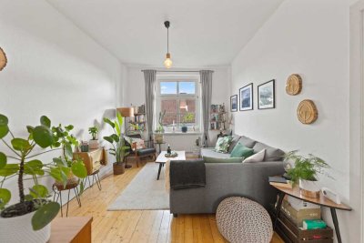***Gemütliche, vermietete 2-Zimmer Wohnung am Osterbekkanal in Barmbek-Süd***