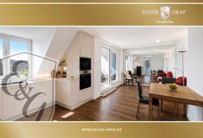 Stilvolle Maisonettewohnung mit besonderem Wohnambiente und sonnigem Balkon
