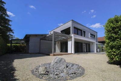 Wohnen im Grünen: EFH mit Wärmepumpe, PV-Anlage und Terrasse mit Weitblick