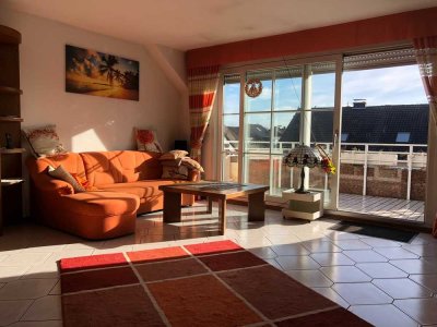 Maisonette-Wohnung mit Ausblick u. TG-Stellplatz