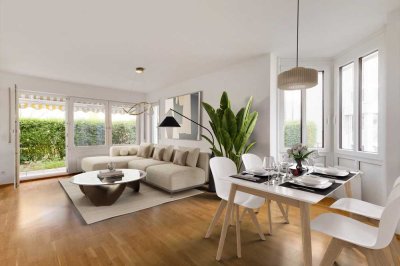 Moderne 2-Zimmer-Wohnung mit Terrasse in München-Trudering – ruhig gelegen!