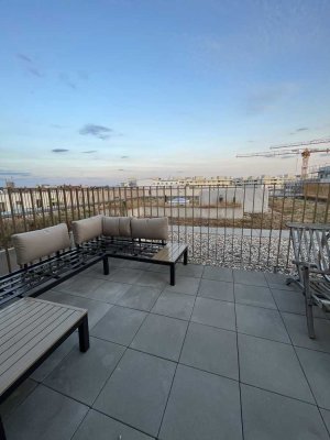 2-Zimmer-Penthousewohnung mit Dachterrasse und EBK