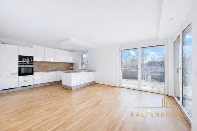 Oberlaa: Großzügige 4-Zimmer mit 17,5 m² Südbalkon und Grünblick – hochwertiger Neubau