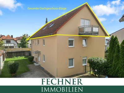 Dachgeschosswohnung in zentrumsnaher Lage des Ingolstädter Südosten inkl. TG-Stellplatz und EBK!