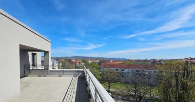 BBQ mit Fernsicht?! City-Wohnen mit XXL-Dachterrasse *** kurzfristig frei ***