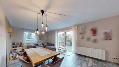 Moderne 4-Zimmer-Wohnung mit Garten, PV-
Anlage ideal für Familien!