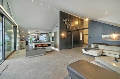 Luxus-Penthouse mit Panorama-Weitblick und Lift von der Tiefgarage in die Wohnung