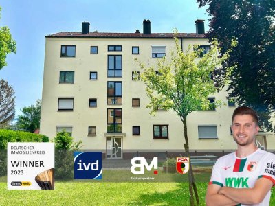 In Kürze frei: Geräumige 2,5-Zimmer-Wohnung in Haunstetten - 2021 umfassend modernisiert