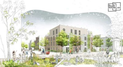 B&B Immobilien: Modernes 1-Zimmer-Apartment mit Terrasse – Erstbezug in attraktiver Neubauanlage