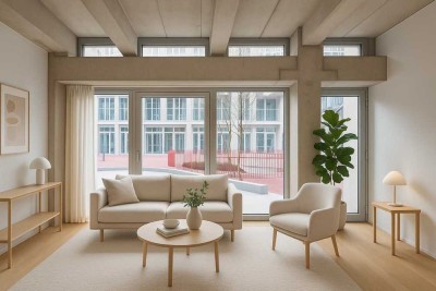 Sonnig und modern: Bezugsfertige 3-Zimmer-Neubauwohnung - unbefristeter Mietvertrag