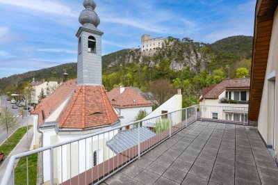 Einziehen &amp; wohlfühlen: Dachterrassenwohnung mit Lift &amp; Tiefgarage