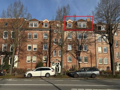 Schöne 2-Zimmer-Eigentumswohnung im Dachgeschoss zum Verkauf