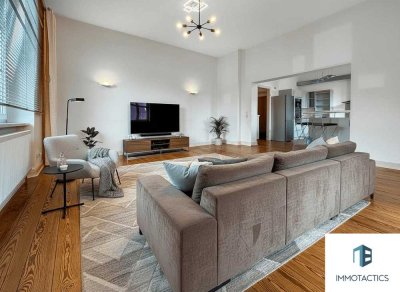 Stilvolle, geräumige 3-Zimmer-Erdgeschoss-Wohnung mit Terrasse - barrierearm durch zusätzlichen Lift