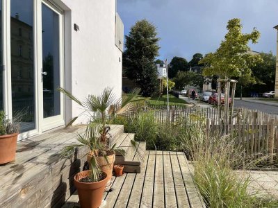Studiowohnung mit Terrasse und Garten