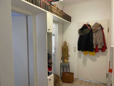 Ruhig wohnen: 2-Zimmer-Dachgeschosswohnung mit Balkon
