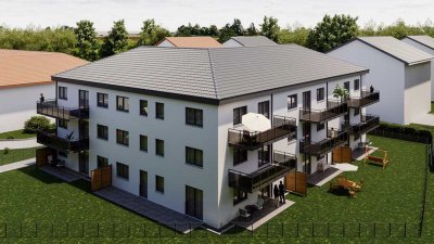 WE6: 4-Zimmer-Familientraum im 1. OG | KfW40 QNG | Echtholzparkett | PV | Dez. Lüftung | TG | Aufzug