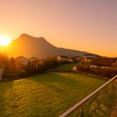 Panorama Living Mondsee 3 Zimmer Wohnung mit Terrasse