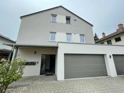 Moderne 3-Zimmer-Wohnung mit großer Terrasse, Gartenanteil und hochwertiger Ausstattung