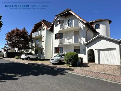 Attraktive 3 Zimmer Eigentumswohnung mit 2 Balkonen
und Garage in zentraler Wohnlage von Idstein