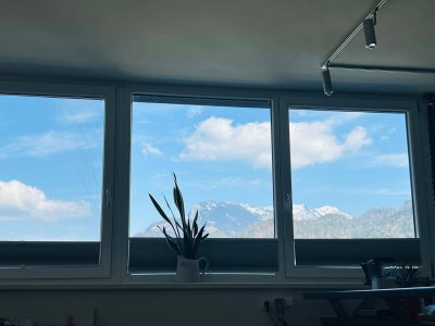 Panorama-Penhousewohnung mit 2 Balkonen &amp; Blick auf Pendling und Festung Kufstein