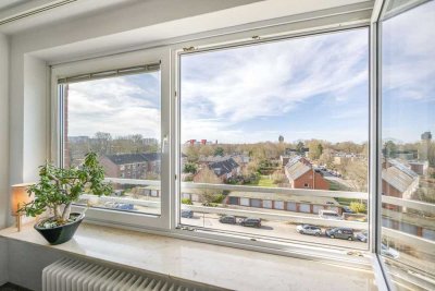 Attraktives Apartment mit Weitblick über Lokstedt