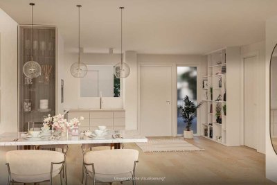 Kirchheim Whg 16: Offene 2,5-Zimmer-Wohnung mit Balkon im 2. OG