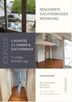 Willkommen in Ihrer neuen Dachterrassenwohnung!