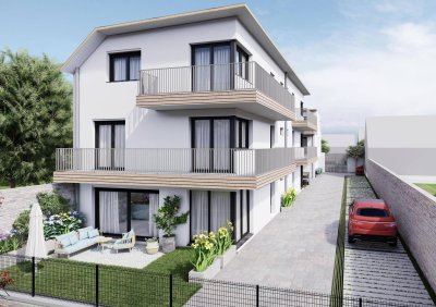 Privat: Projekt mit Baubewilligung inkl. Planung für 1 Einfamilienhaus und 2 Doppelhaushäften