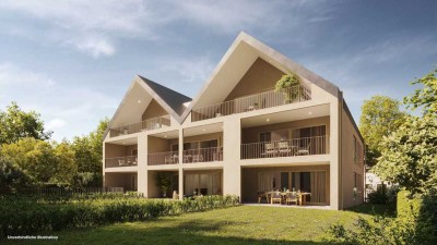 Reserviert: Vier-Zimmer-Stadtwohnung mit überdachtem Süd-Balkon und luxuriöser Ausstattung