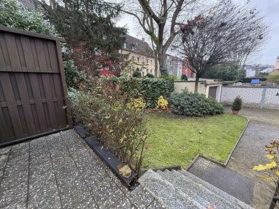 Ruhige Erdgeschosswohnung mit Terrasse, Gartenanteil und Garage in sehr guter Wohnlage in Horst