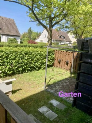 3. Z. Wohnung mit Balkon und Garten