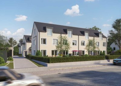 NEUBAU: Großzügiges Reiheneckhaus in ruhiger Lage in Perlach
