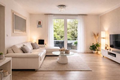 Zweitbezug: Hochwertige 2-Zimmer-Wohnung mit Südwestbalkon und gehobener Ausstattung inkl. EBK